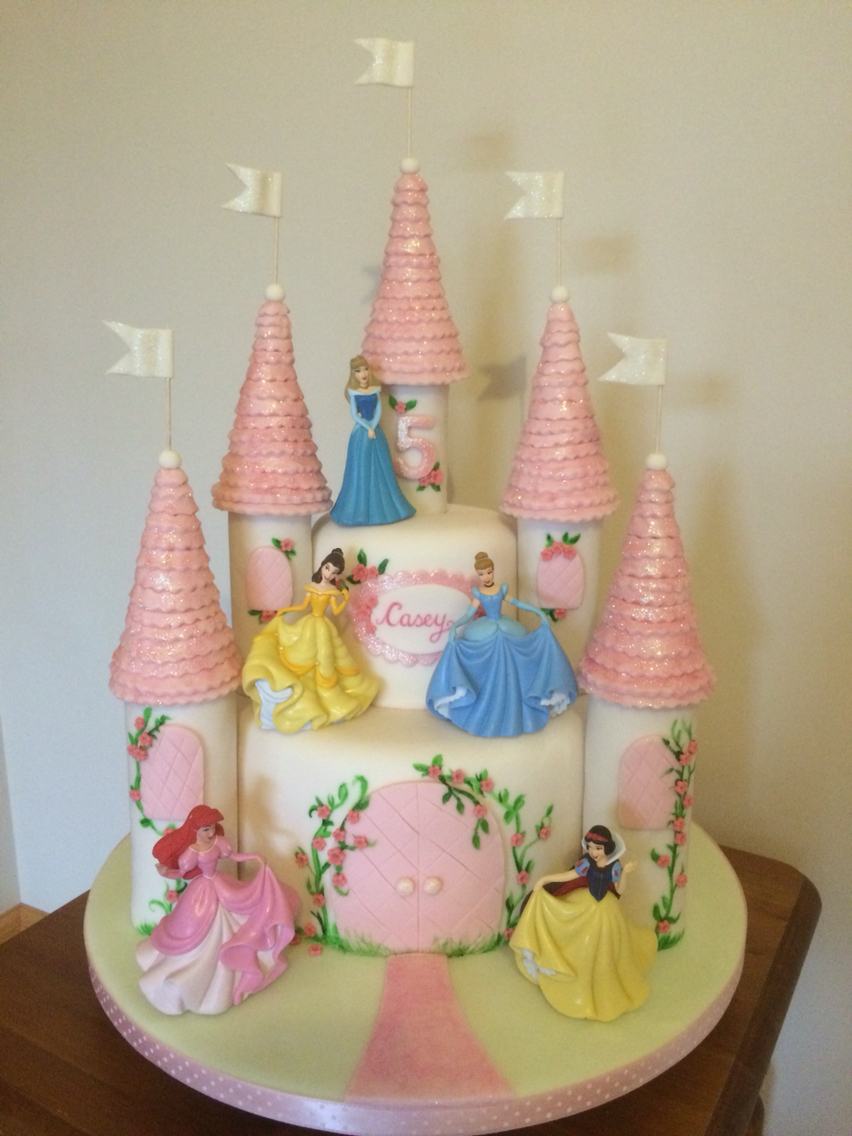 Disney Princess Castle Cake Disney Princess Castle Cake