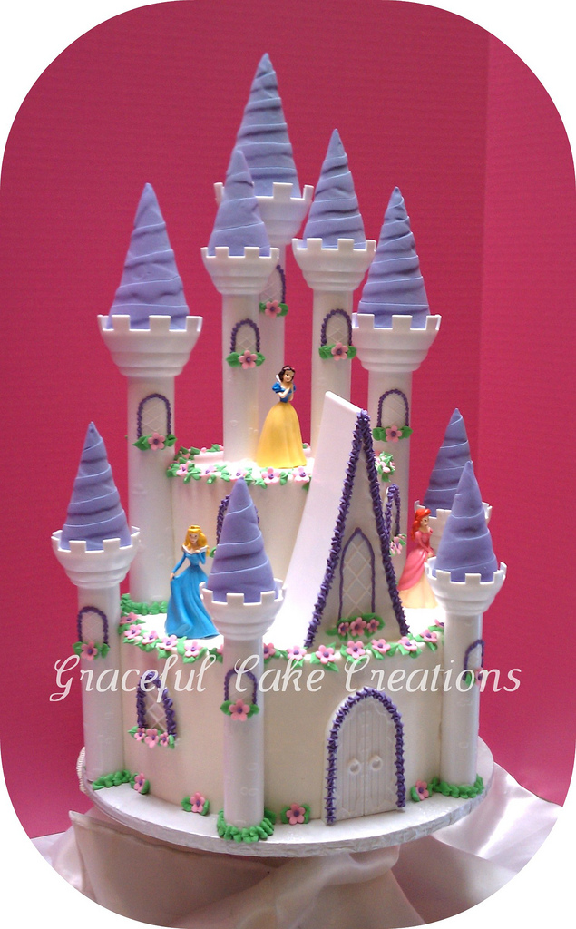 Disney Princess Castle Cake Disney Princess Castle Cake