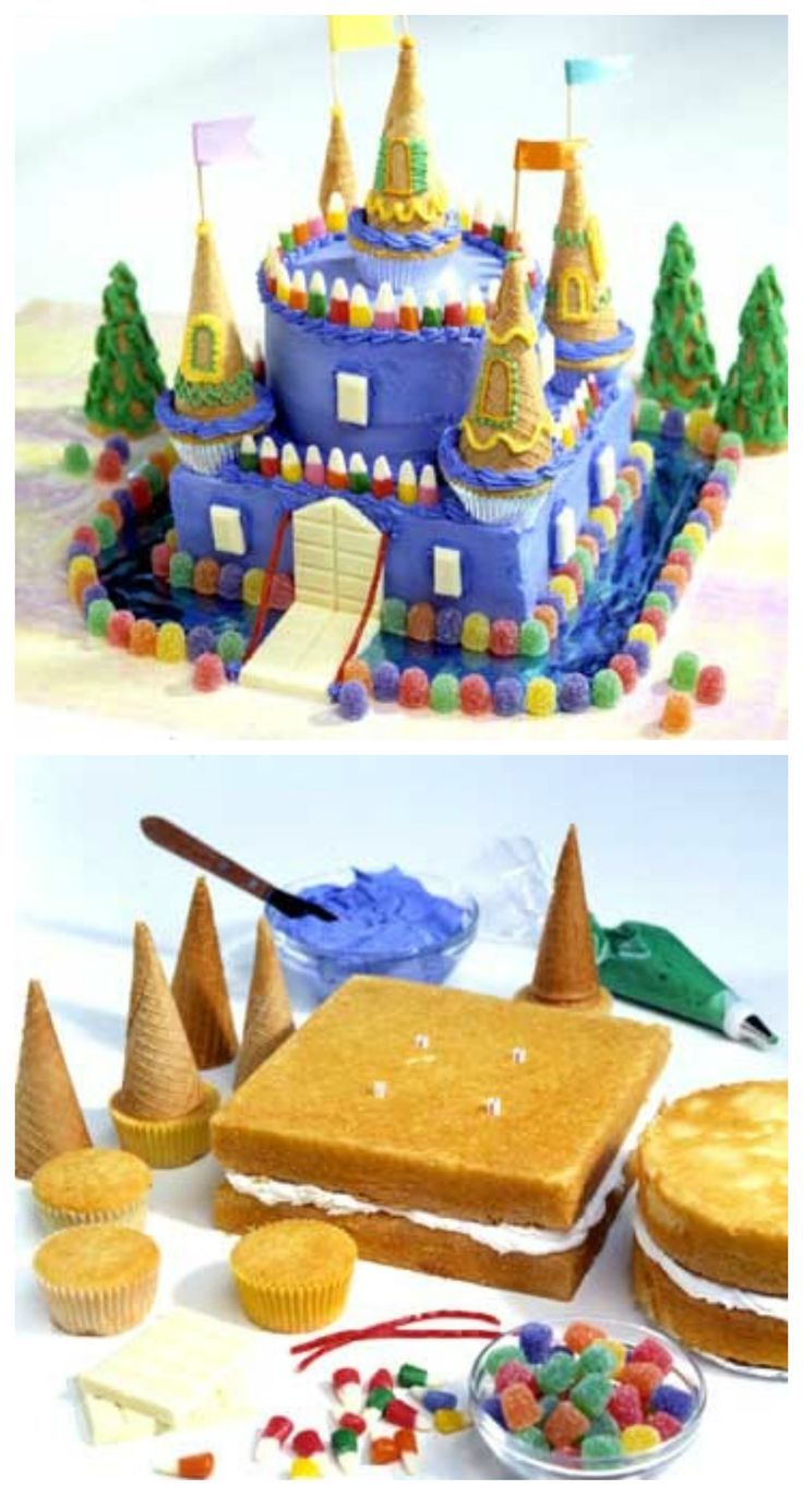 Easy Princess Castle Cake Easy Princess Castle Cake