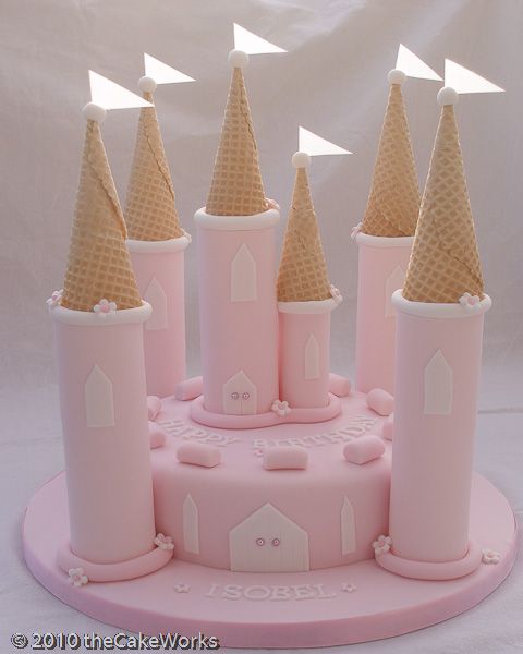 Easy Princess Castle Cake Easy Princess Castle Cake