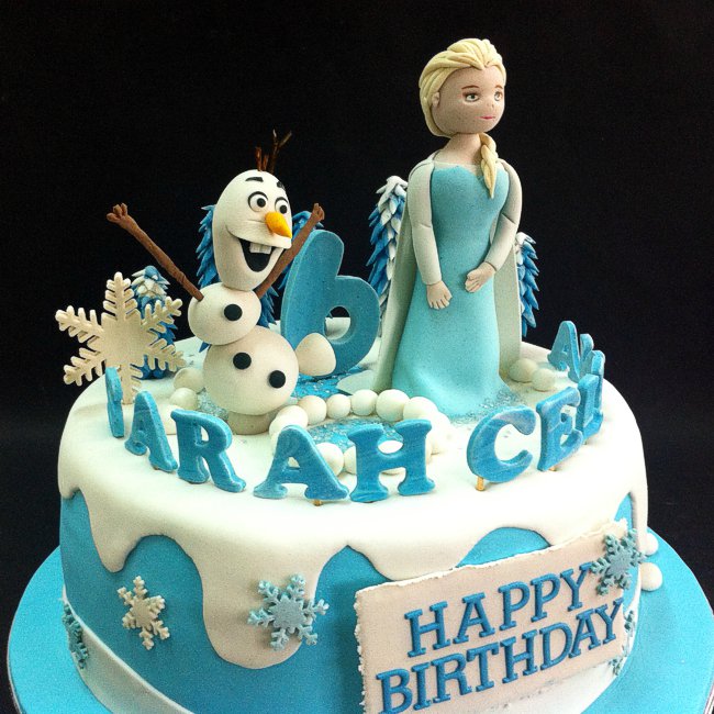 Elsa Frozen Disney Cake Fondant Elsa Frozen Disney Cake Fondant