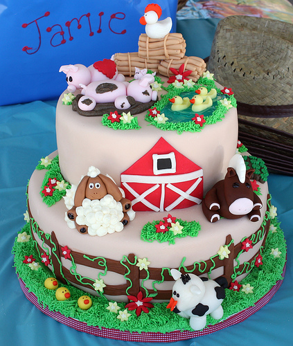 Farm Animal Birthday Cake Ideas Farm Animal Birthday Cake Ideas
