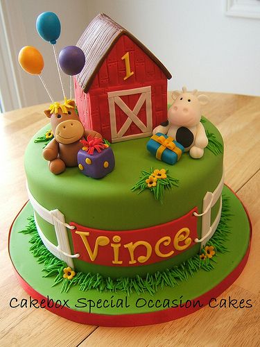 Farm Birthday Cake Ideas Farm Birthday Cake Ideas