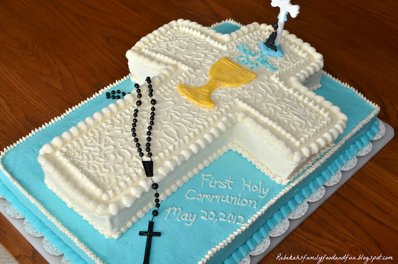 First Holy Communion Cross Cakes First Holy Communion Cross Cakes