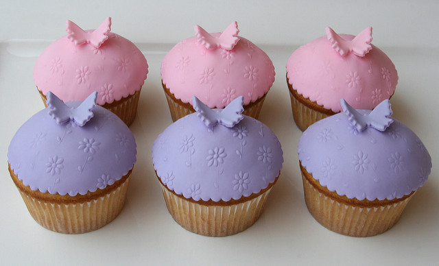 6 Photos of Butterfly Cupcakes With Fondant 6 Photos of Butterfly Cupcakes With Fondant