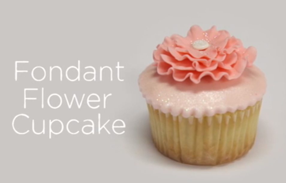 11 Photos of Easy Fondant Flowers For Cupcakes 11 Photos of Easy Fondant Flowers For Cupcakes