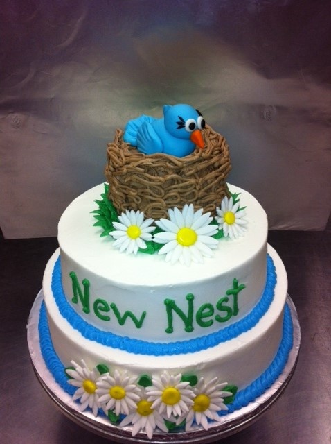 Fondant House Warming Cakes Fondant House Warming Cakes