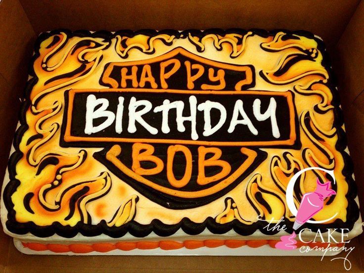 Harley-Davidson Birthday Cake Harley-Davidson Birthday Cake