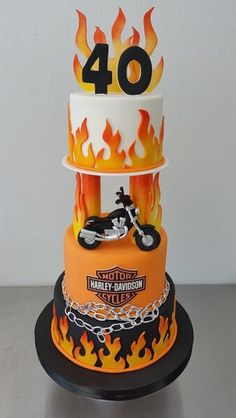Harley-Davidson Cake Harley-Davidson Cake