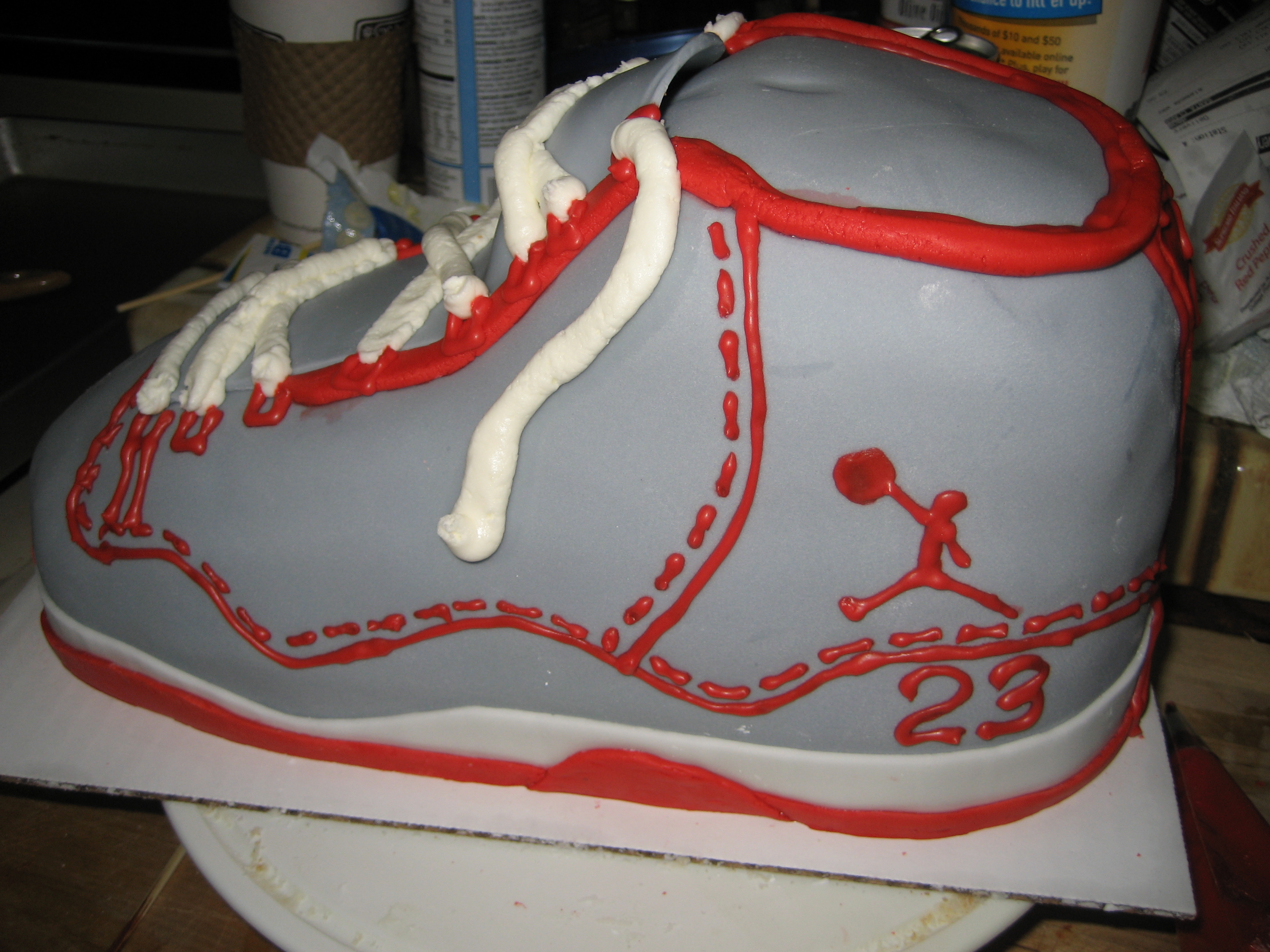 Jordan Shoe Cake Jordan Shoe Cake