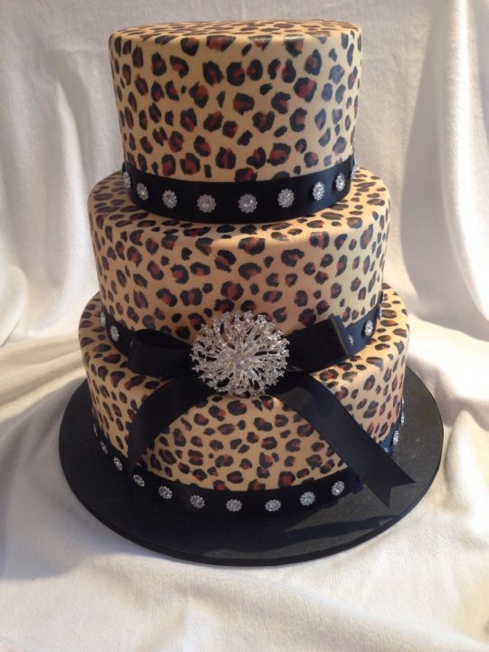 Leopard Print Cake Ideas