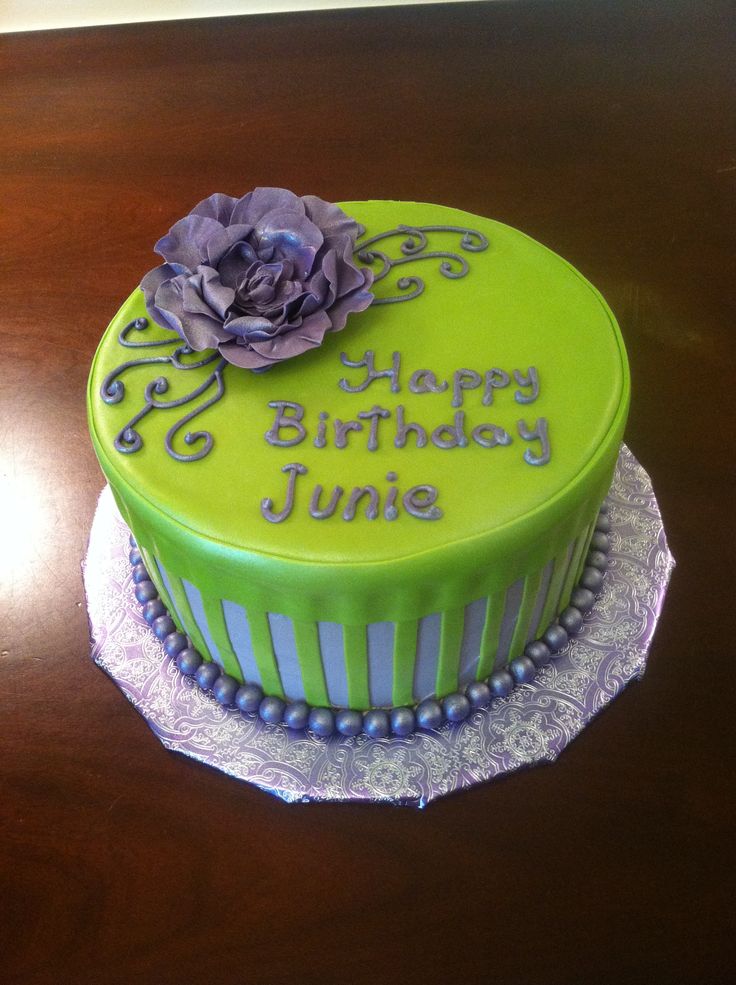 11 Photos of Lime Green And Purple Anniversary Cakes 11 Photos of Lime Green And Purple Anniversary Cakes