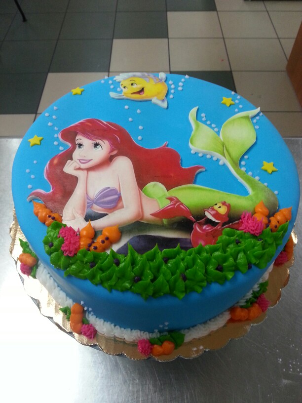Little Mermaid Cake Little Mermaid Cake