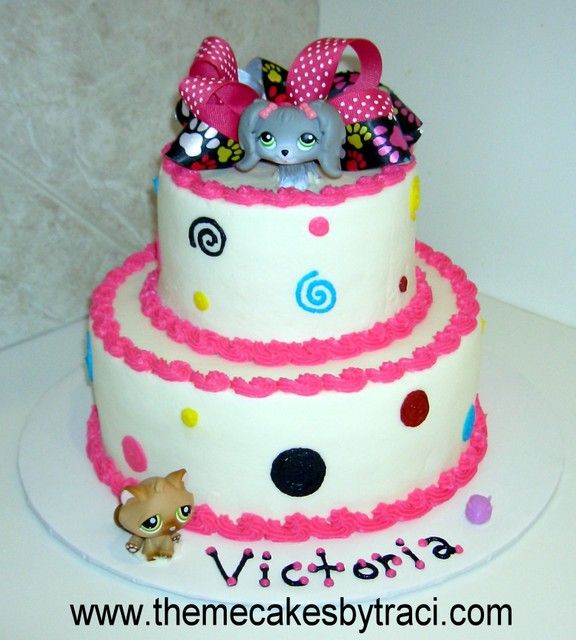 Littlest Pet Shop Birthday Cake Idea