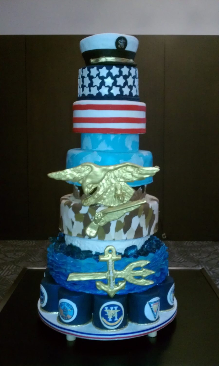Navy SEALs Birthday Cake Navy SEALs Birthday Cake