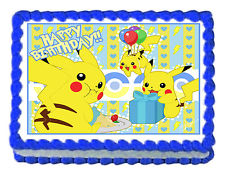 Pokemon Birthday Cake Sheet Pokemon Birthday Cake Sheet