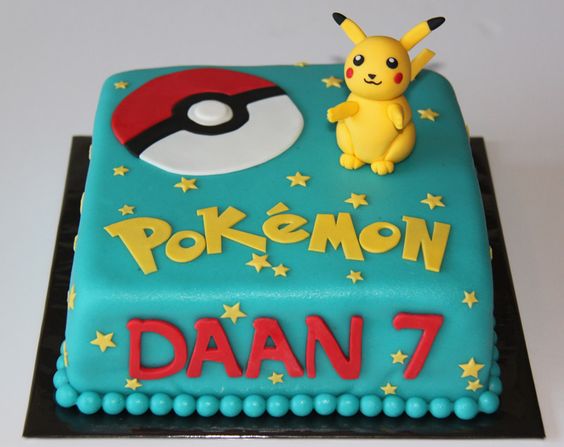 Pokemon Birthday Cake Pokemon Birthday Cake