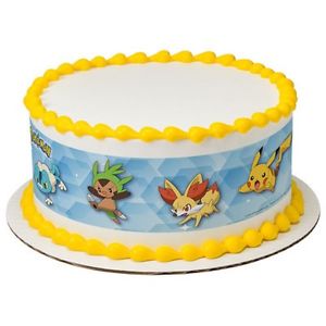 Pokemon Edible Cake Topper Pokemon Edible Cake Topper