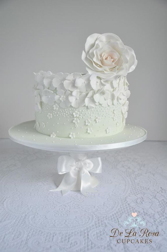 Pretty Flower Birthday Cake Pretty Flower Birthday Cake