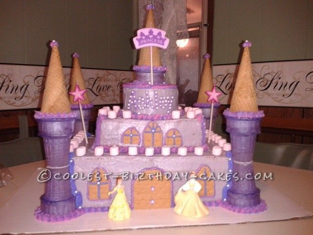 Princess Castle Birthday Cake for Girls Princess Castle Birthday Cake for Girls