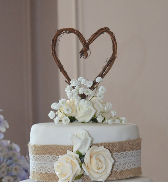 Rustic Bridal Shower Cake Toppers Rustic Bridal Shower Cake Toppers
