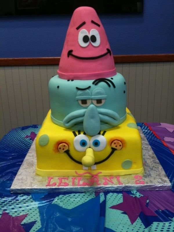 Spongebob Birthday Cake