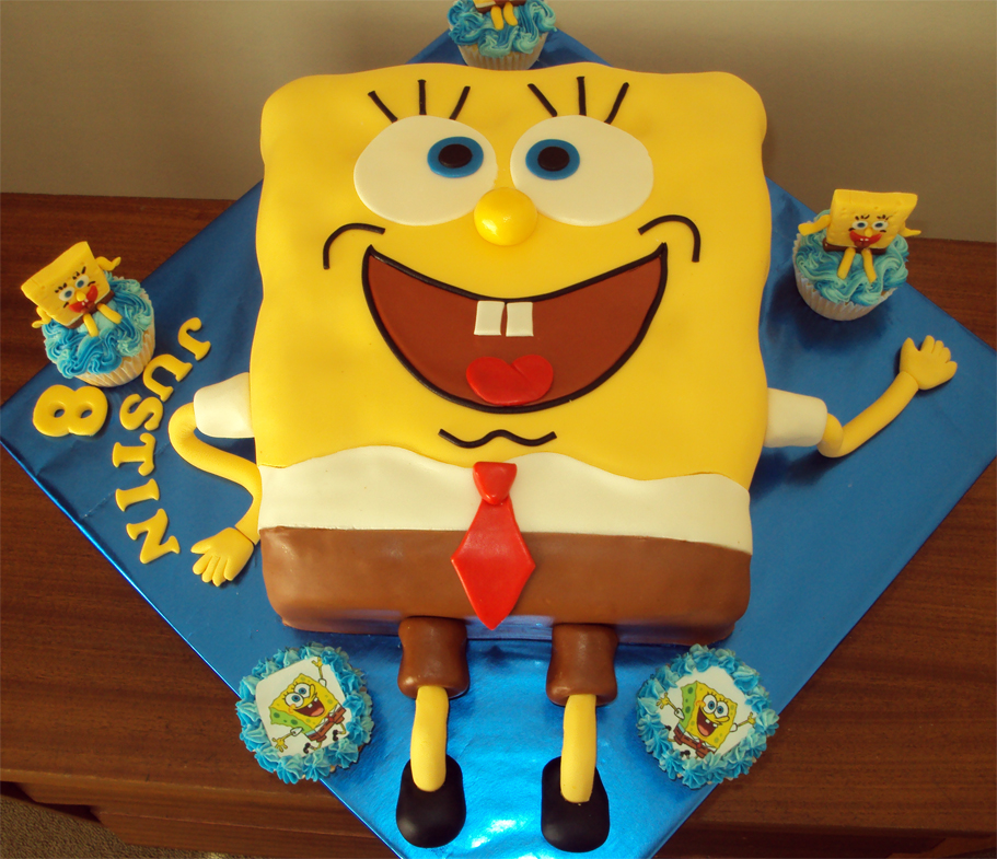 Spongebob Birthday Cake