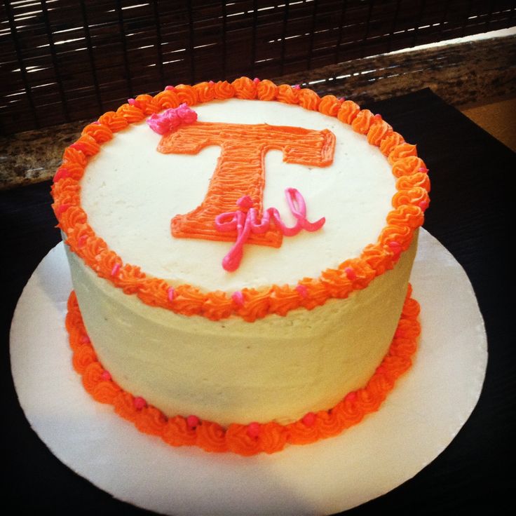 Tennessee Vols Birthday Cake Tennessee Vols Birthday Cake