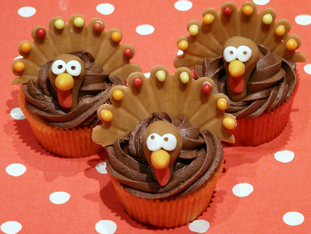Thanksgiving Turkey Cupcakes Thanksgiving Turkey Cupcakes