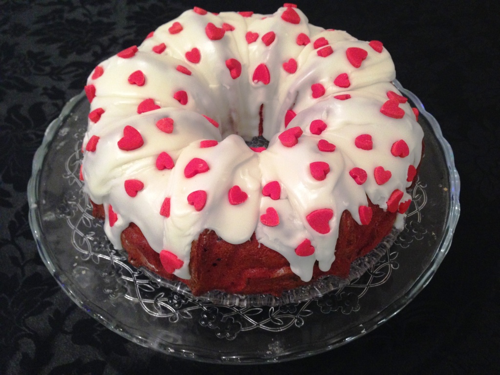 Valentine Heart Red Velvet Cake