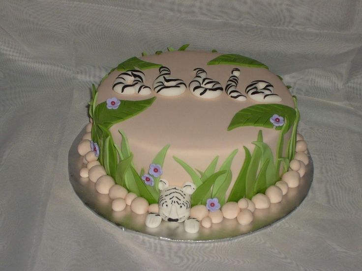 White Tiger Cake