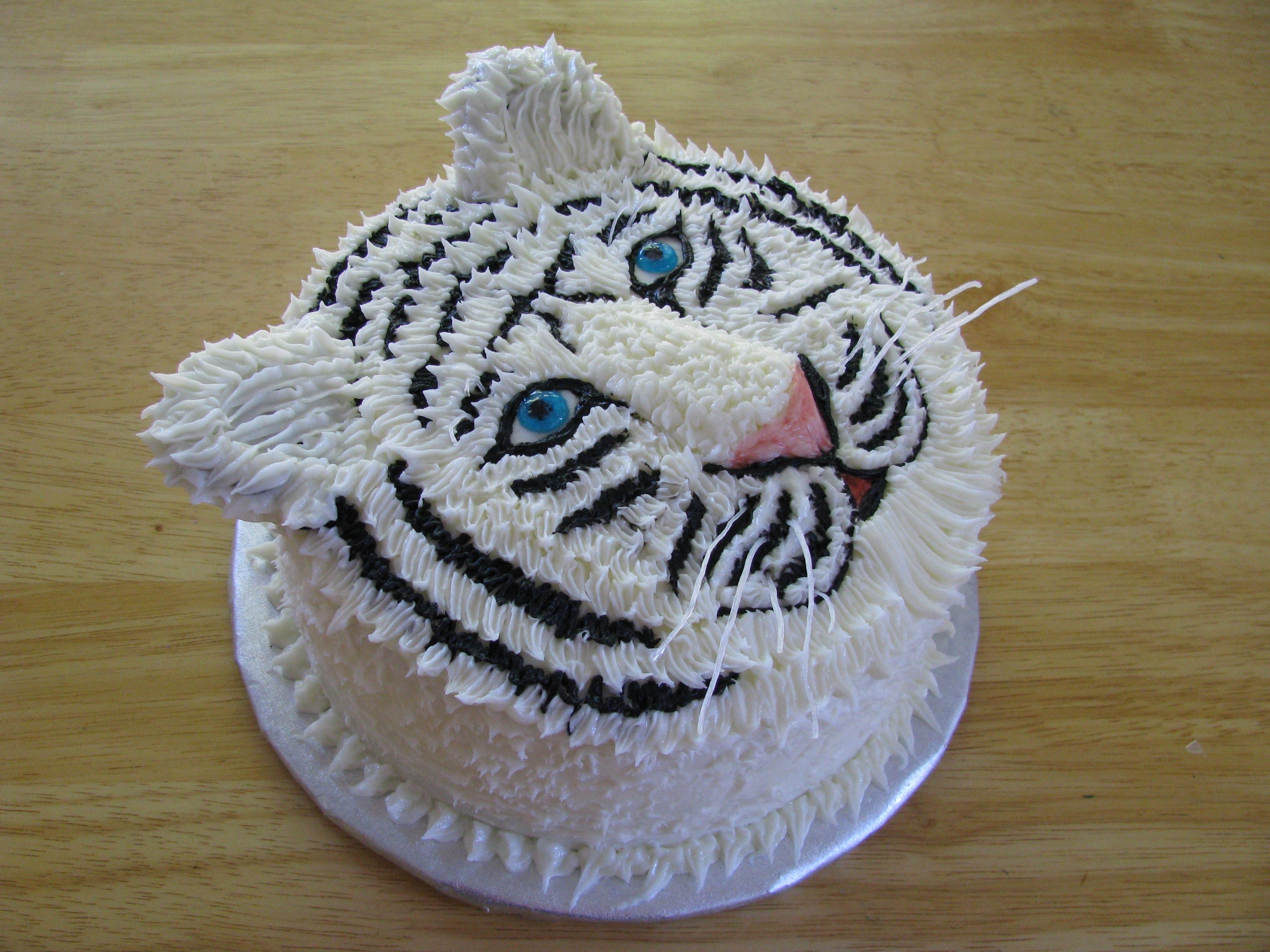 White Tiger Cake