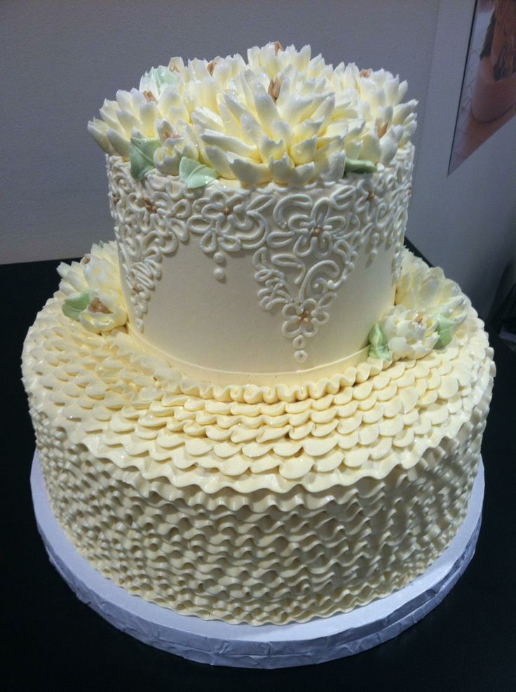 White Wedding Flower Cake Shoppe White Wedding Flower Cake Shoppe