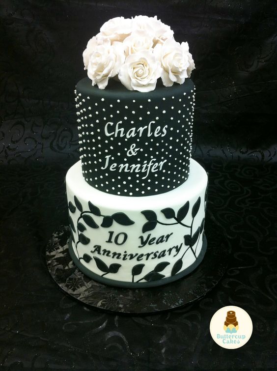 10 Year Wedding Anniversary Cakes 10 Year Wedding Anniversary Cakes