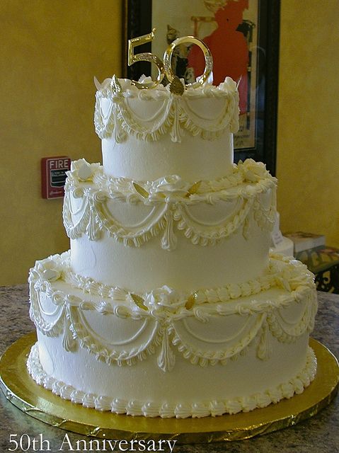50th Wedding Anniversary Cake 50th Wedding Anniversary Cake