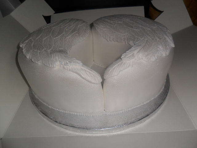 Angel Wings Birthday Cake Angel Wings Birthday Cake