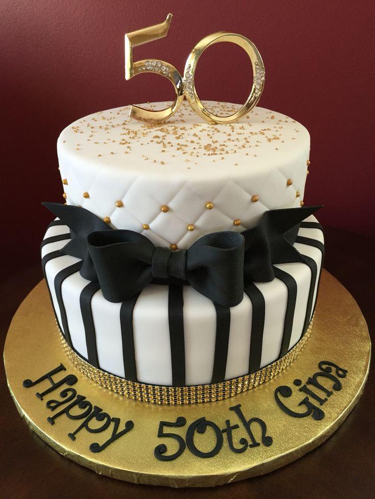 Black and Gold 50th Birthday Cake Ideas Black and Gold 50th Birthday Cake Ideas