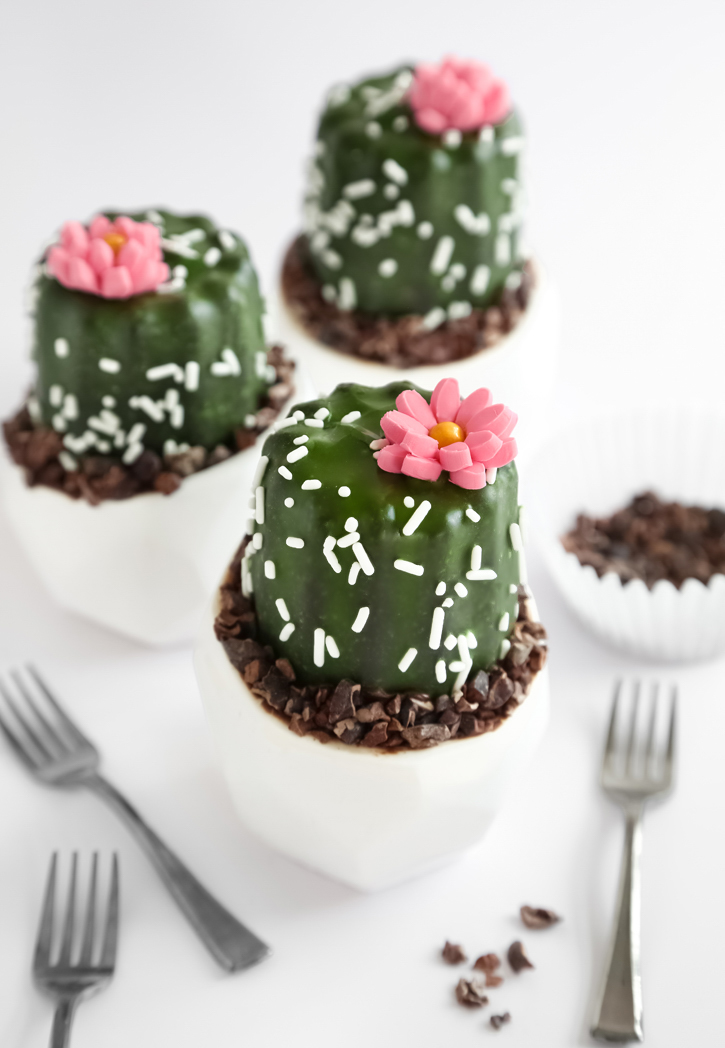 Cactus Made of Cake Cupcakes Cactus Made of Cake Cupcakes