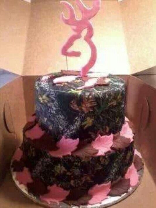 Camo Birthday Cake Camo Birthday Cake