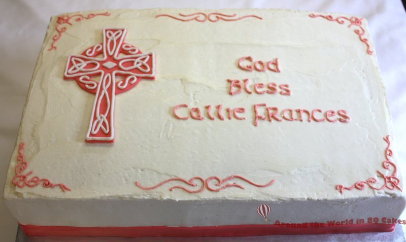 7 Photos of Irish Baptism Cakes 7 Photos of Irish Baptism Cakes