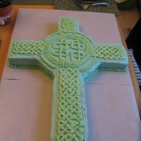 Celtic Cross Communion Cake Celtic Cross Communion Cake