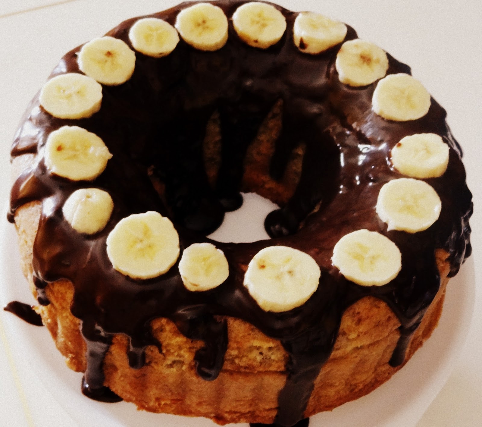 Chocolate Banana Bundt Cake