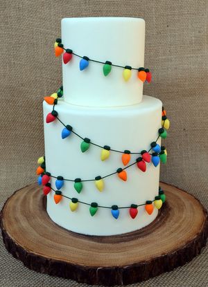 Christmas Lights Cake Christmas Lights Cake