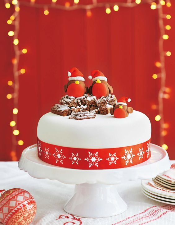11 Photos of Beautiful Iced Christmas Cakes Easy 11 Photos of Beautiful Iced Christmas Cakes Easy
