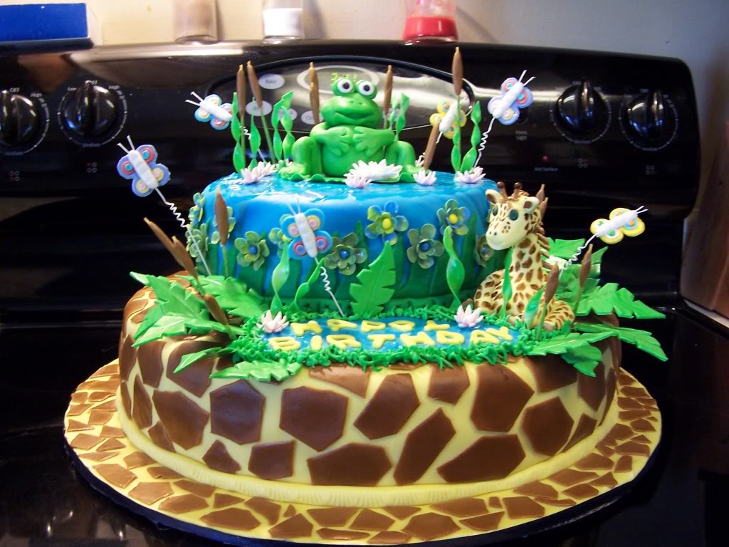 Crazy Fondant Cake Crazy Fondant Cake