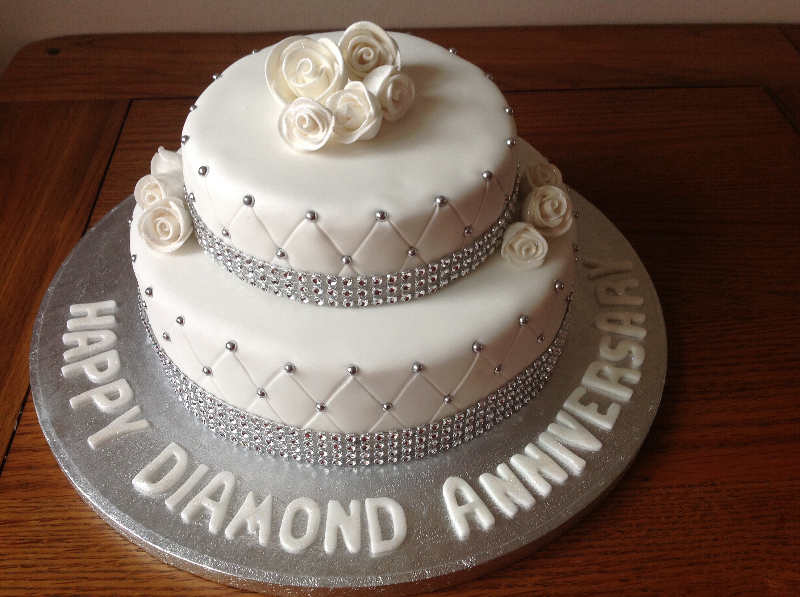Diamond Anniversary Cake Diamond Anniversary Cake