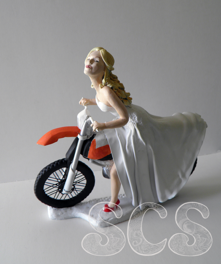 Dirt Bike Wedding Cake Topper Dirt Bike Wedding Cake Topper