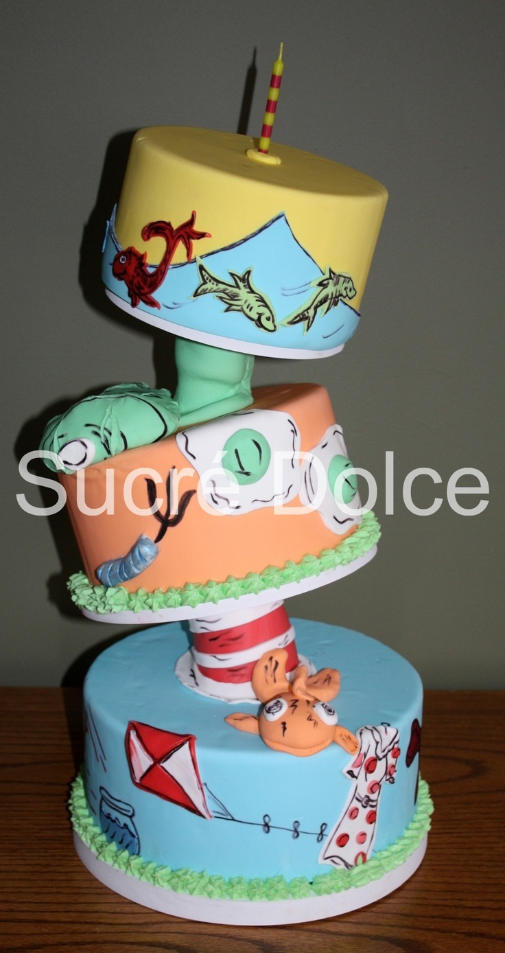 Dr. Seuss Birthday Cake Dr. Seuss Birthday Cake