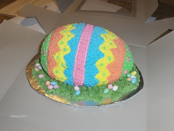Easter Egg Cake Easter Egg Cake
