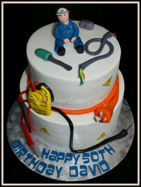 Electrician Birthday Cake Ideas Electrician Birthday Cake Ideas